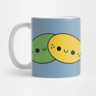 Cute Kawaii Lemon & Lime Mug